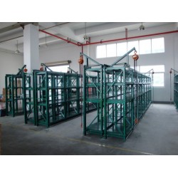 出售抽屜式模具架，標準模具架，三格四層帶天車模具架