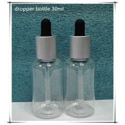 金屬蓋玻璃管塑料瓶 電子煙油滴瓶，玻璃管滴瓶