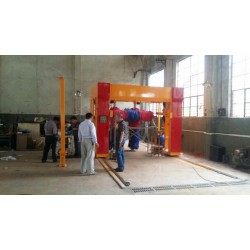 南陽洗車機：河南品牌好的黃色龍門往復(fù)式洗車機供應(yīng)