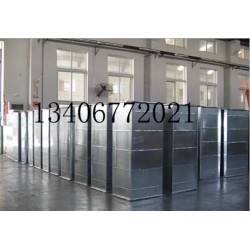 銘源空調(diào)設(shè)備廠專業(yè)制作安裝鍍鋅板通風(fēng)排煙管道，共板法蘭風(fēng)管