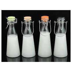 【薦】劃算的密封玻璃牛奶瓶，廠家供應(yīng)玻璃牛奶瓶