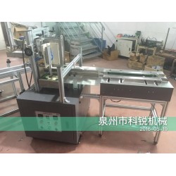2016輸送帶熱熔膠封盒機*新報價，好用的輸送帶封盒機