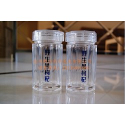 明潔亞克力蟲(chóng)草瓶，*品瓶，瑪卡片瓶，瑪咖瓶