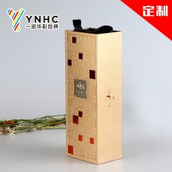 廠家定做高檔紅酒禮品盒 折疊包裝盒 、精裱工業(yè)板禮盒專業(yè)定制