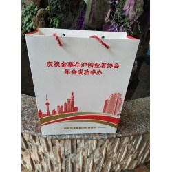 白牛卡禮品手提袋，安徽廠家直供，定制生產，可設計版面