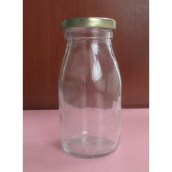 開(kāi)發(fā)定做 奶茶瓶，玻璃瓶，300毫升星巴克瓶，出口玻璃瓶