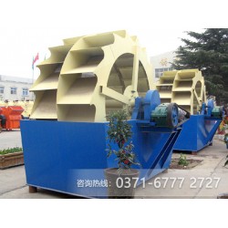 中型輪式洗砂機(jī)每小時(shí)洗沙能力如何？如何將沙洗凈？ZDD79