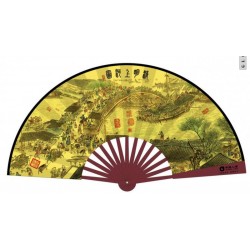 折扇定制，絹布扇子廠家，扇子價(jià)格LOGO
