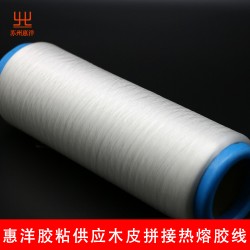 惠洋膠粘供應(yīng)尼龍熱熔絲 拼縫專(zhuān)用熱熔膠線