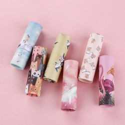 潤唇膏紙筒，口紅包裝紙罐 創(chuàng)意圓形禮品包裝盒