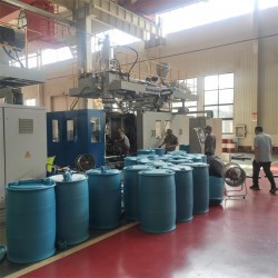 生產化工桶的設備 雙環(huán)桶吹塑機制造商 平價易操作